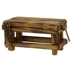 Tavolo in legno per artigiano cm 10x6x5,5 h Mondo Presepi 2