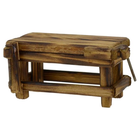 Wooden table for craftsman cm 10x6x5, 5 h