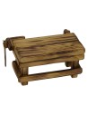 Wooden table for craftsman cm 10x6x5, 5 h