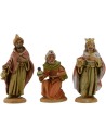 Cm 12 Tres Reyes Magos lux en pvc Mundo Pesebres