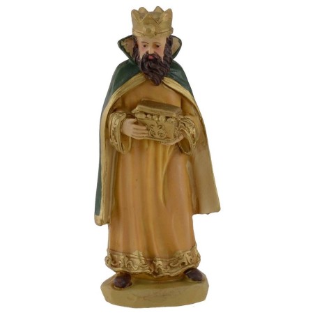 Conjunto de 3 Reyes Magos de resina serie 14-15 cm Mundo Pesebres