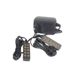 Transformador con múltiples enchufes ef. 