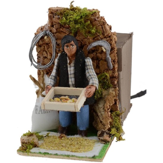 Tamizadora de 10 cm en movimiento Mundo Belenes