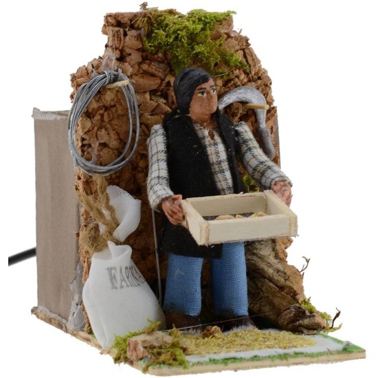 Tamizadora de 10 cm en movimiento Mundo Belenes