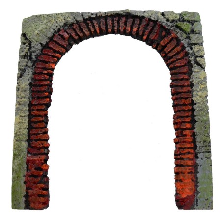 Arco Románico en resina de 14x15 cm de altura. Mundo Pesebres