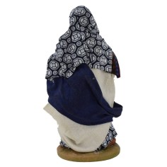 Woman with fruit basket 12 cm 2