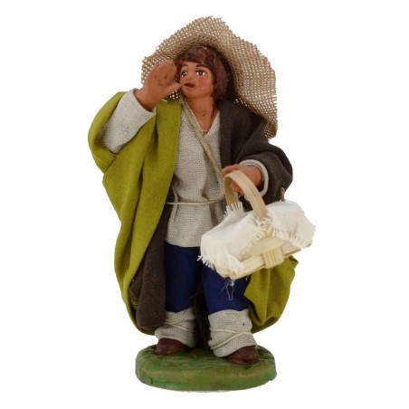 Venditore 10 cm Mondo Presepi