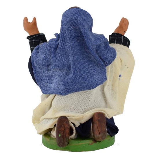 Meravigliato in ginocchio serie 10 cm Mondo Presepi