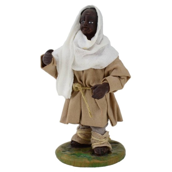 Cammelliere con dromedario serie 10 cm Mondo Presepi