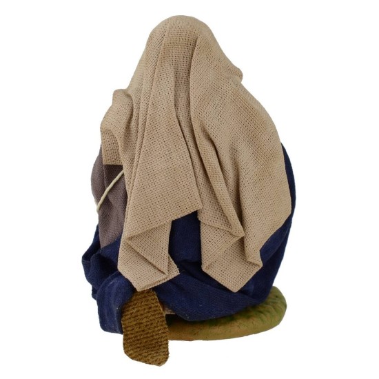 Natività con Madonna e Bambinello coricati 10 cm Mondo Presepi