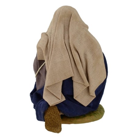 Natividad con Virgen y Niño acostados 10 cm Mundo Pesebres