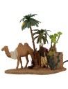 Arabic with camel with double movement series 10 cm Landi