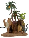 Arabic with camel with double movement series 10 cm Landi