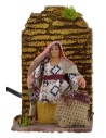 Vendemmiatrice serie 8 cm in movimento Mondo Presepi