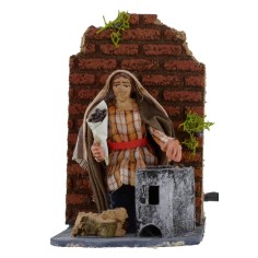 Castagnaro orientale serie 8 cm in movimento Mondo Presepi