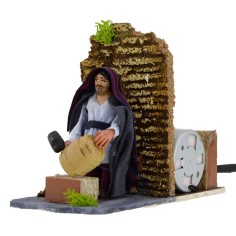 Bottaio palestinese serie 8 cm in movimento Mondo Presepi 2