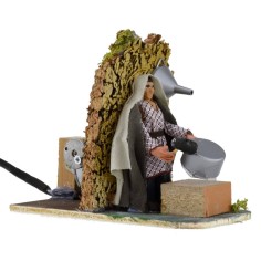 Ajusta ollas orientales de 8 cm en movimiento. 2