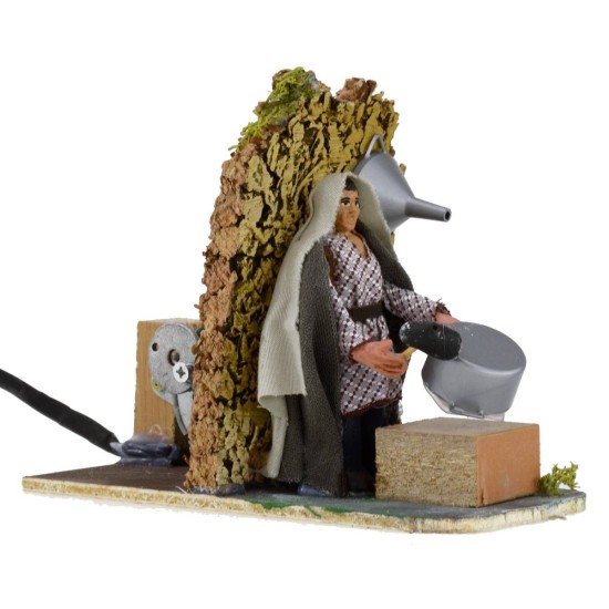 Ajusta ollas orientales de 8 cm en movimiento.