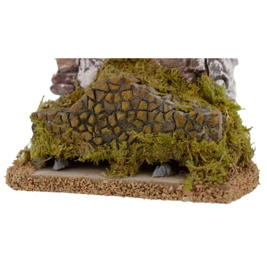 Topolini in movimento dalla legnaia presepe Mondo Presepi