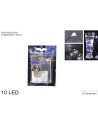 10 Micro Led cold white light to batteries