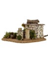 Cat and mouse in motion from the woodshed for statues 10 cm