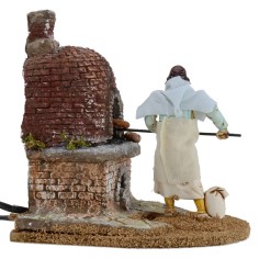 Panadero en movimiento 12 cm Landi con fuego Mundo 2