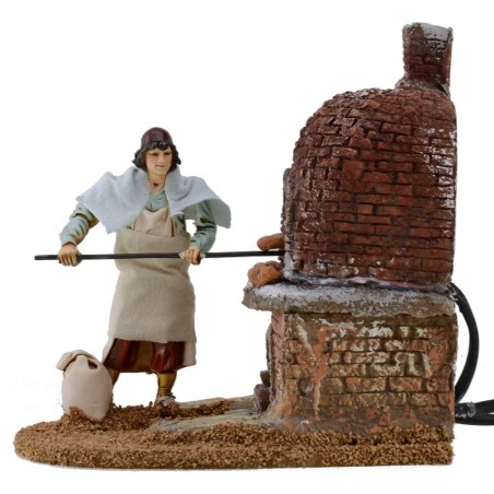 Baker in motion 12 cm Landi with fire