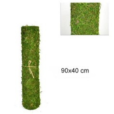 Musgo para belén en alfombra de colores en rollo de 90x40 cm