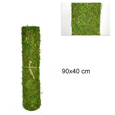 Musgo para belén en alfombra de colores en rollo de 90x40 cm
