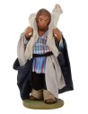 Good shepherd with sheep in shoulders 12 cm