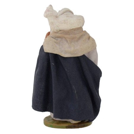 Good shepherd with sheep in shoulders 12 cm