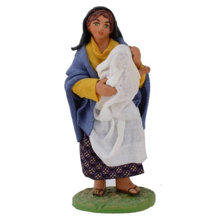 Woman with baby 12 cm