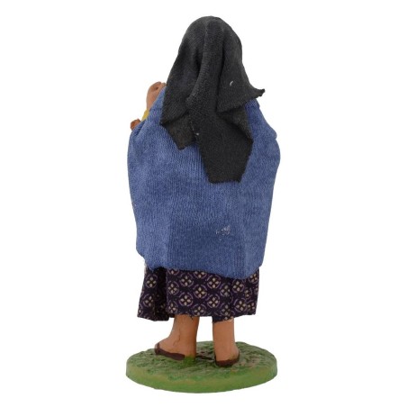 Donna con bimbo 12 cm Mondo Presepi