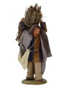 Man with bundle of wood 12 cm in Lux
