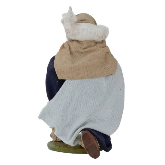 Good pastor kneecapped with sheep series 12 cm