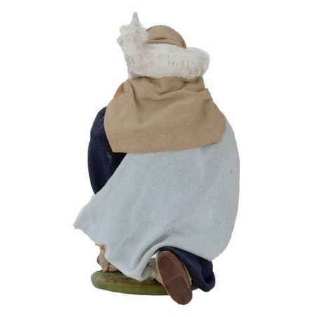 Good pastor kneecapped with sheep series 12 cm