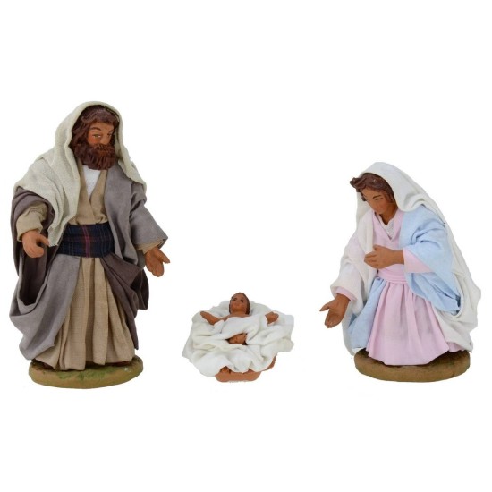 Nativity 3 subjects 12 cm World Cribs