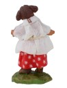 Bambina con codini serie 12 cm Mondo Presepi
