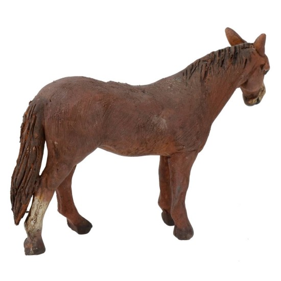 Cavallo marrone per statue 12 cm Mondo Presepi