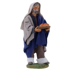 Man with basket of oranges 15 cm 2