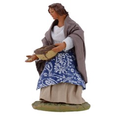 Woman sitting with basket series 15 -16 cm 2