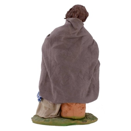 Woman sitting with basket series 15 -16 cm