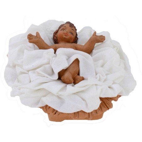 Natività 3 soggetti 24 cm Mondo Presepi