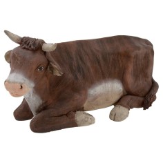 Set bue and donkey seated for statues 30 cm