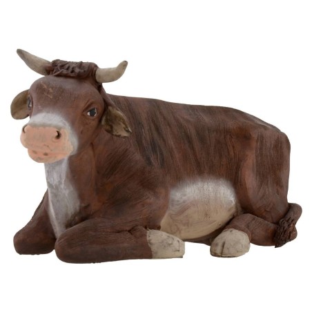 Set bue e asino seduti per statue 30 cm Mondo Presepi