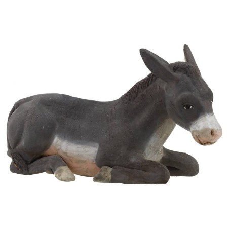 Set bue and donkey seated for statues 30 cm