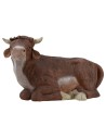 Set asino e bue seduti per statue 30 cm Mondo Presepi