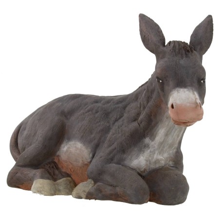 Conjunto de asno y buey sentados para estatuas de 30 cm