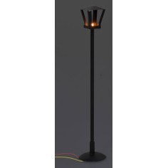 Farola a tierra de 23,5 cm con luz de 12v.  2