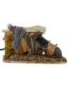 Oriental con burro de doble movimiento serie Landi trajes